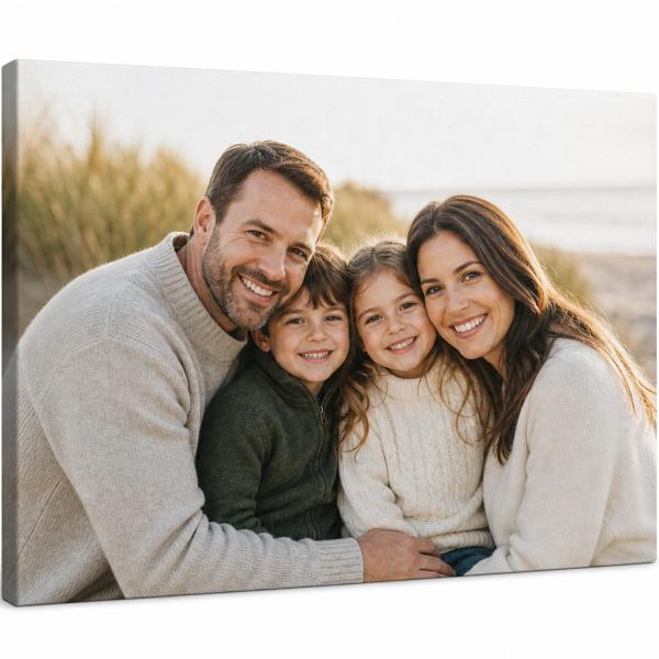 Family Photo Canvas Print