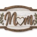 Mom's Name Wooden Sign