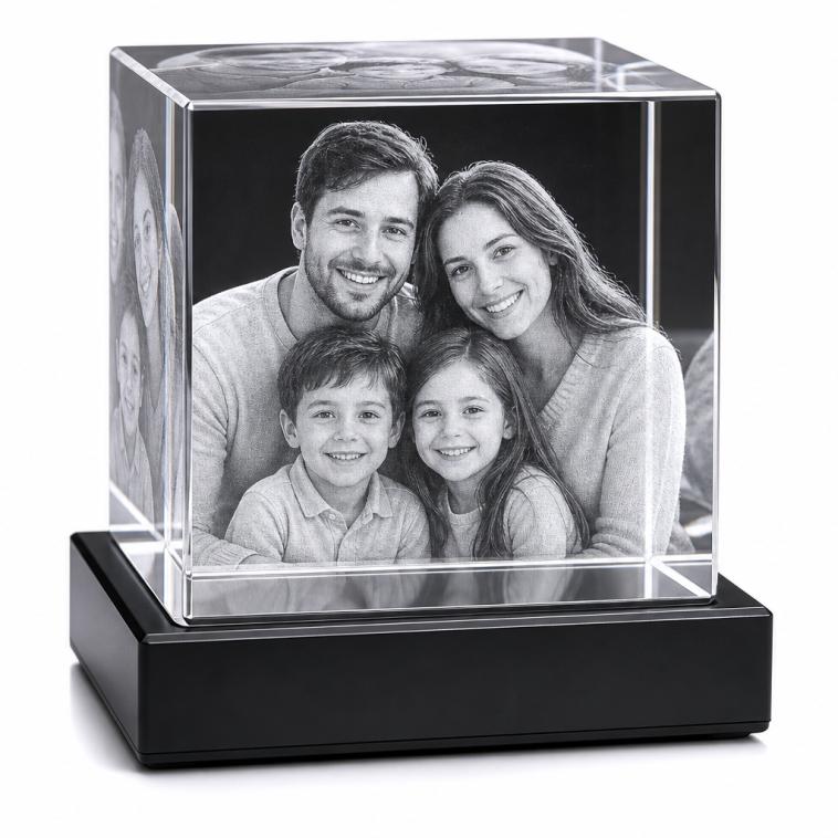 Personalized 3D Photo Crystal